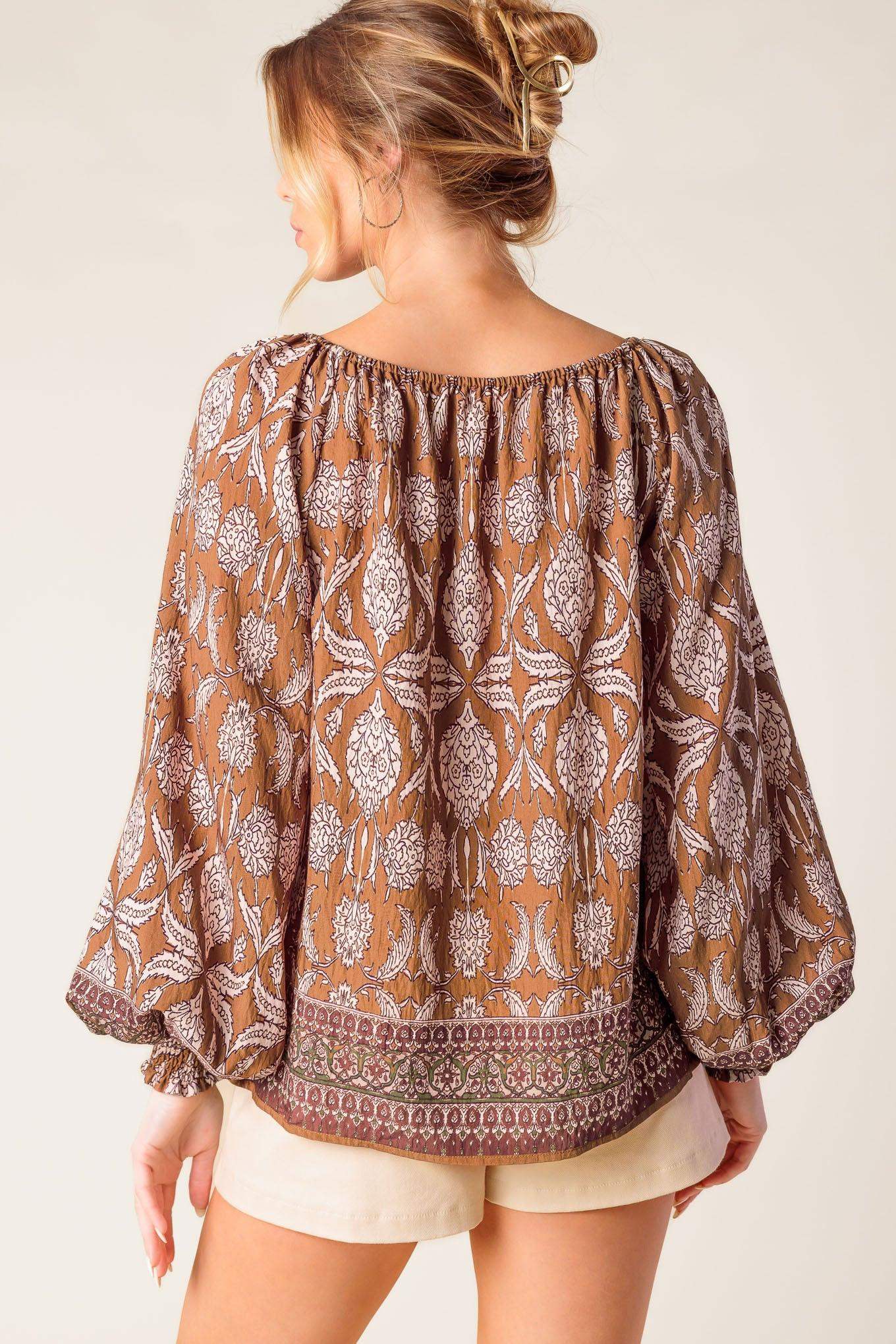 BE ALRIGHT WOVEN TOP - Flying Tomato - Flyclothing LLC