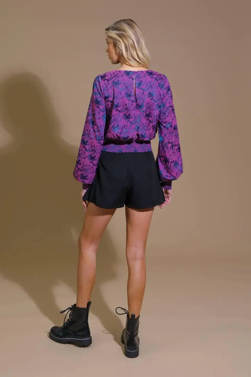 BEST PRESENCE JACQUARD WOVEN TOP - Flying Tomato - Flyclothing LLC
