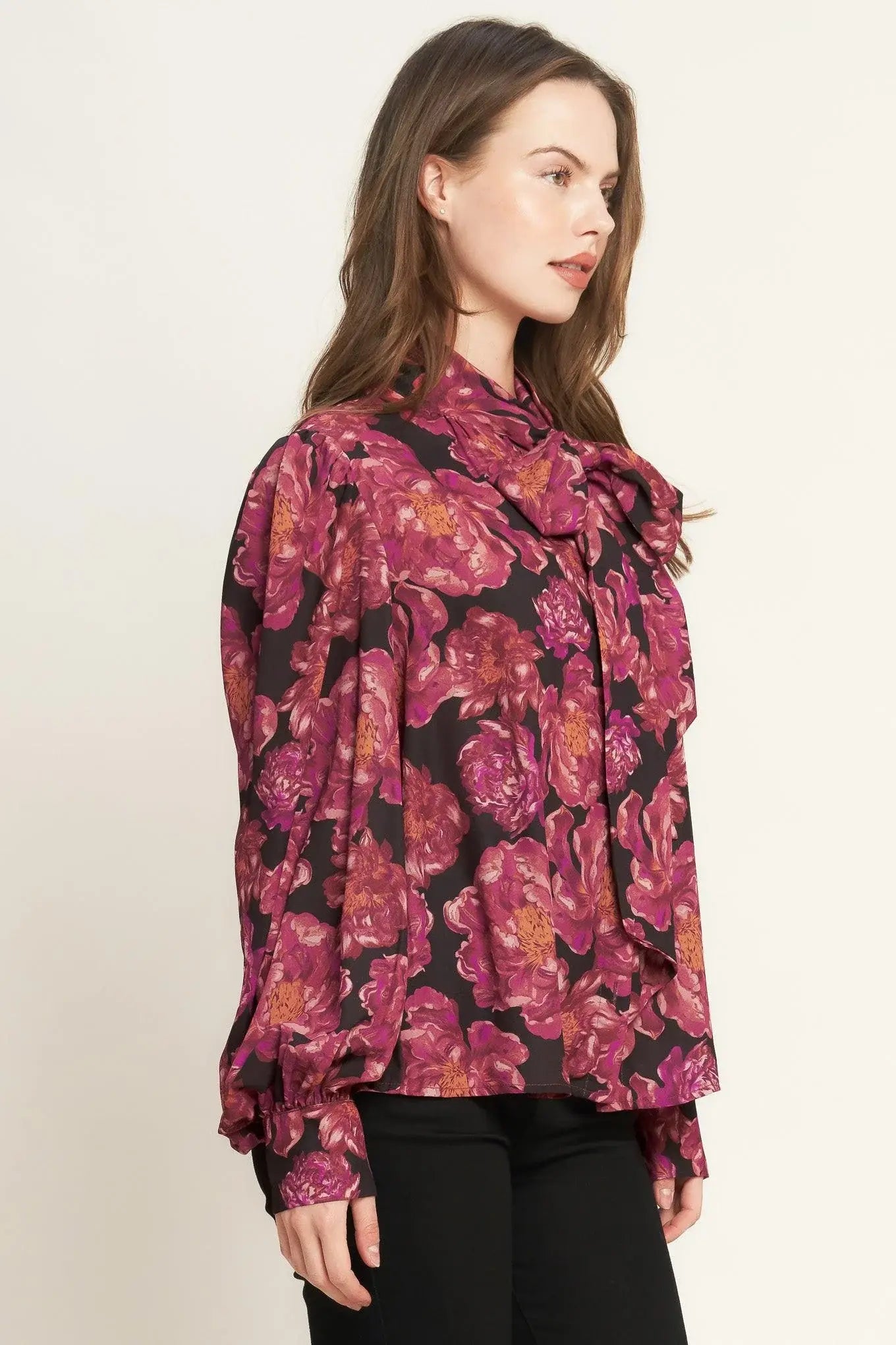 BEAUTIFUL EVENINGS WOVEN BLOUSE - Flying Tomato - Flyclothing LLC