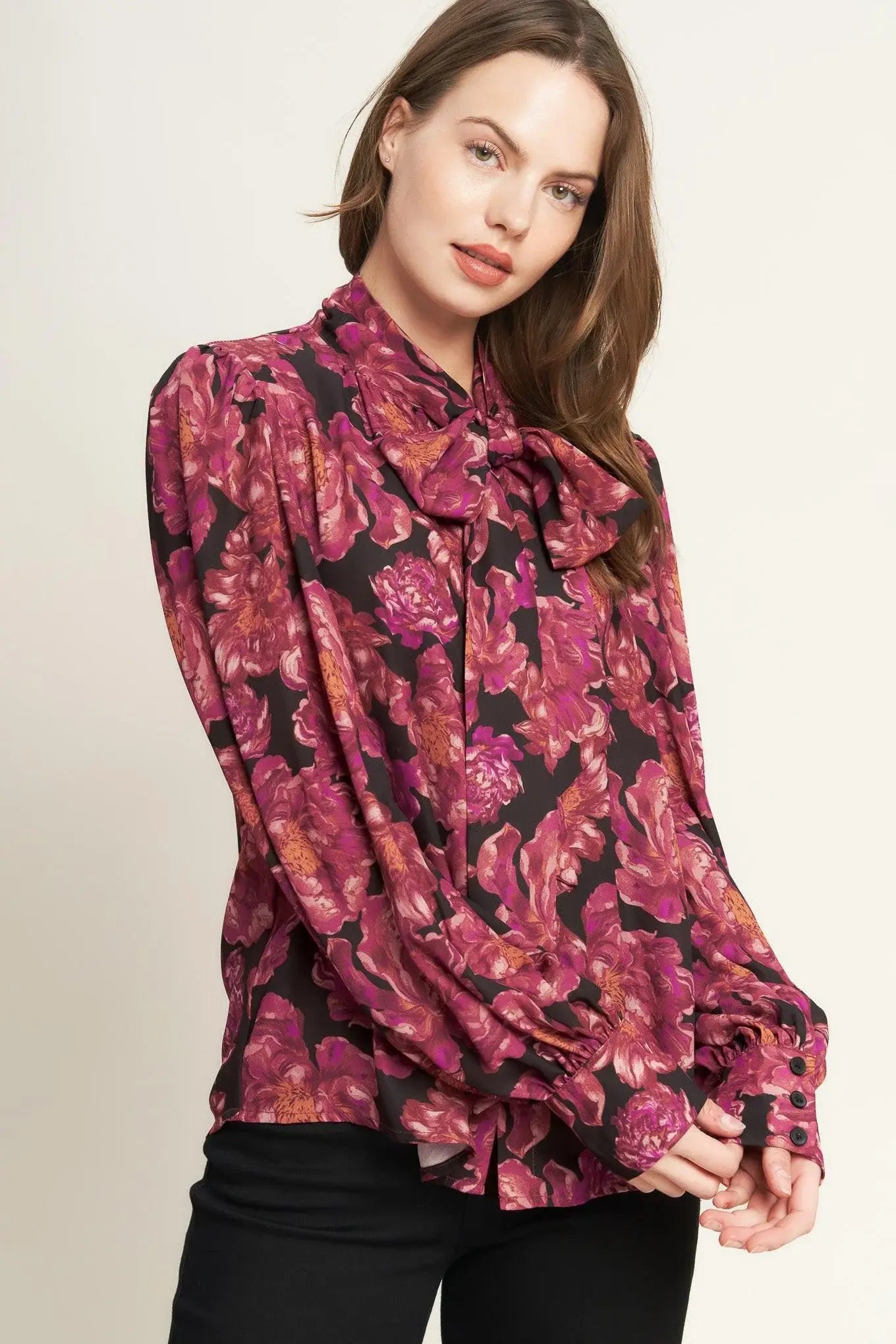 BEAUTIFUL EVENINGS WOVEN BLOUSE - Flying Tomato - Flyclothing LLC