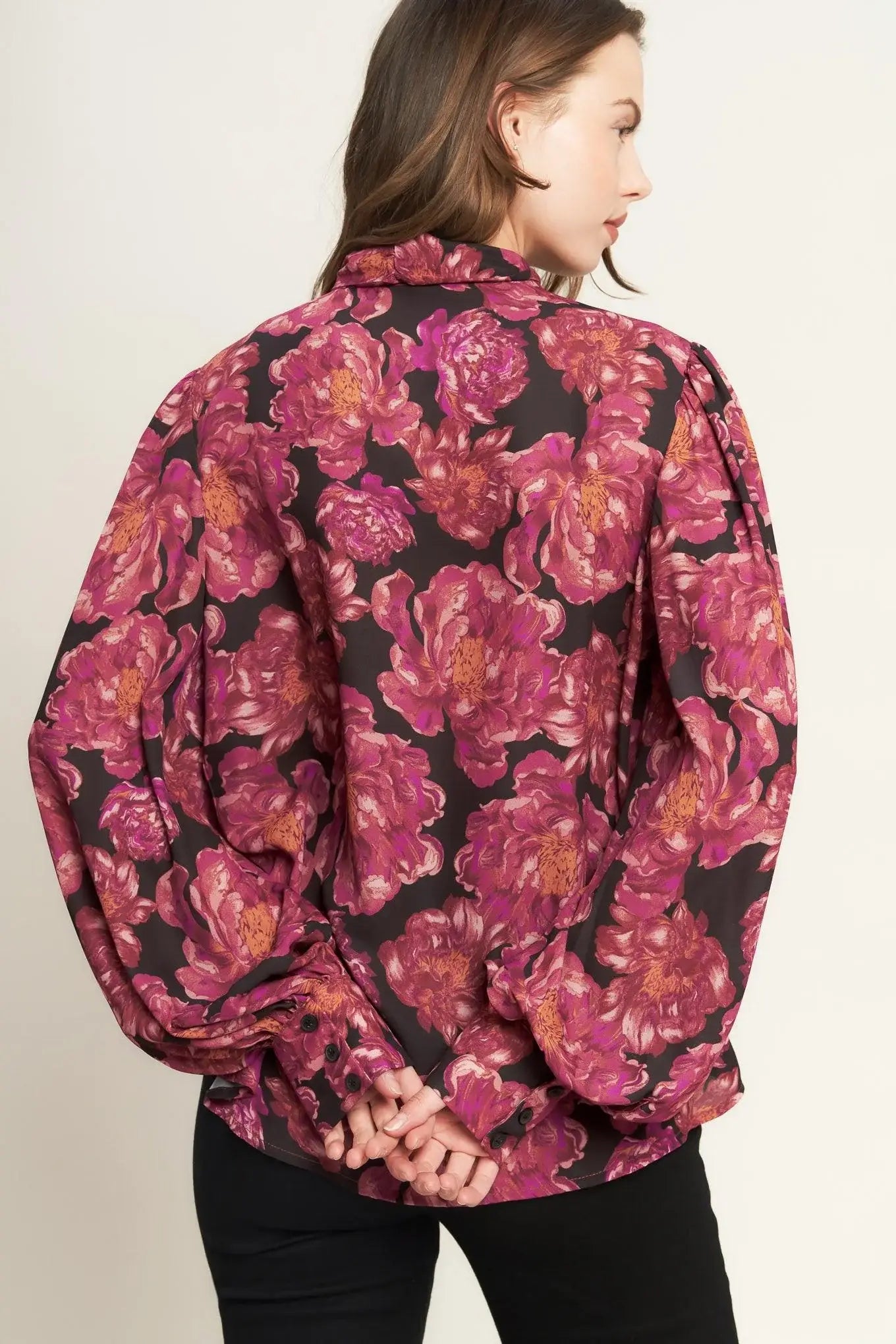 BEAUTIFUL EVENINGS WOVEN BLOUSE - Flying Tomato - Flyclothing LLC