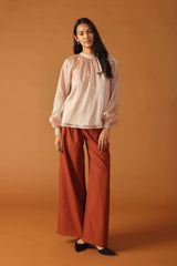HIGHLY UNPREDICTABLE WOVEN TOP - Flying Tomato - Flyclothing LLC