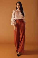 HIGHLY UNPREDICTABLE WOVEN TOP - Flying Tomato - Flyclothing LLC