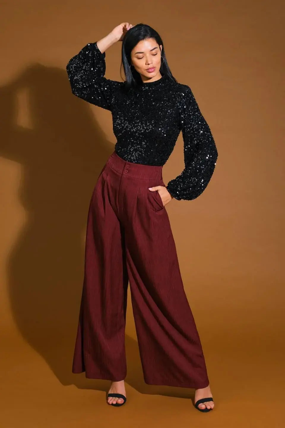 STAY THE SAME SEQUIN TOP - Flying Tomato - Flyclothing LLC