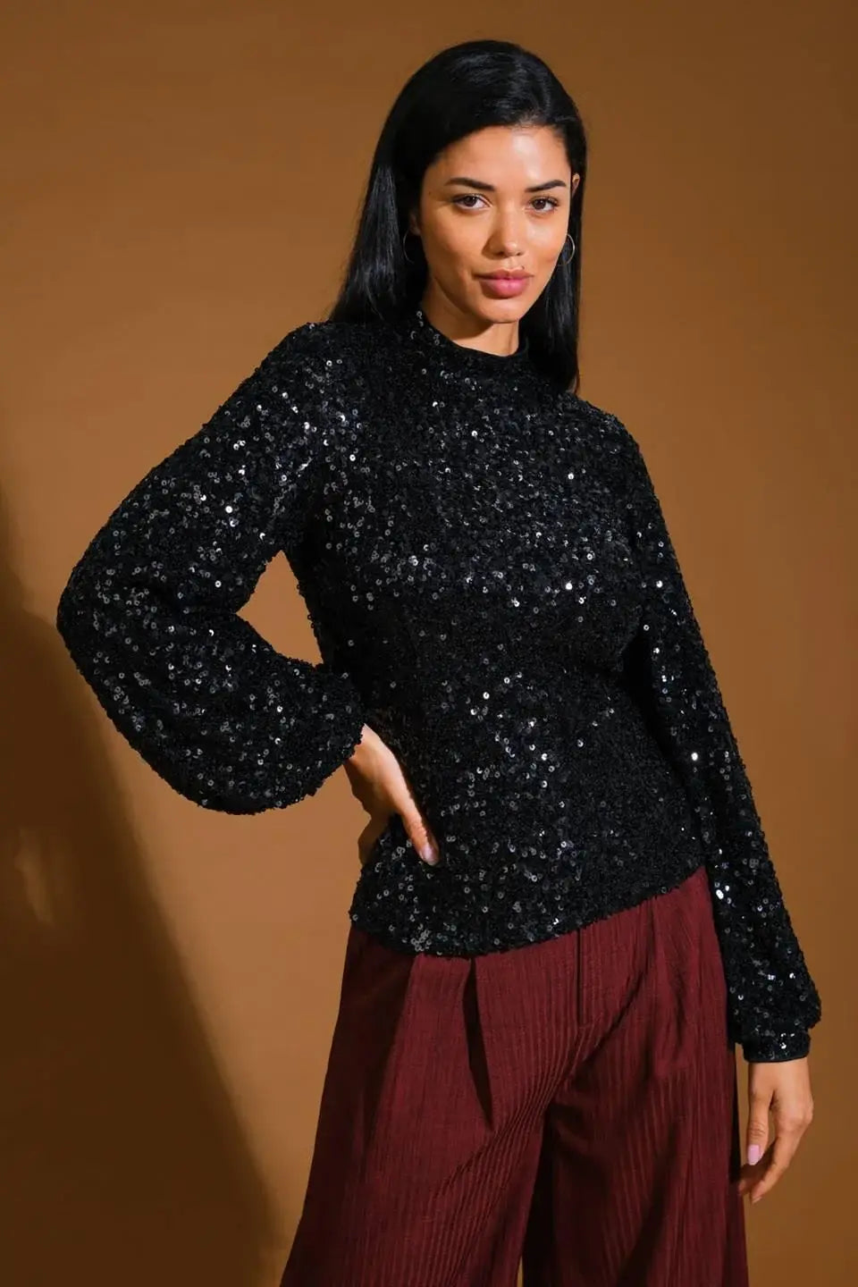 STAY THE SAME SEQUIN TOP - Flying Tomato - Flyclothing LLC