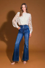 DAYDREAM FANTASIES WOVEN TOP - Flying Tomato - Flyclothing LLC