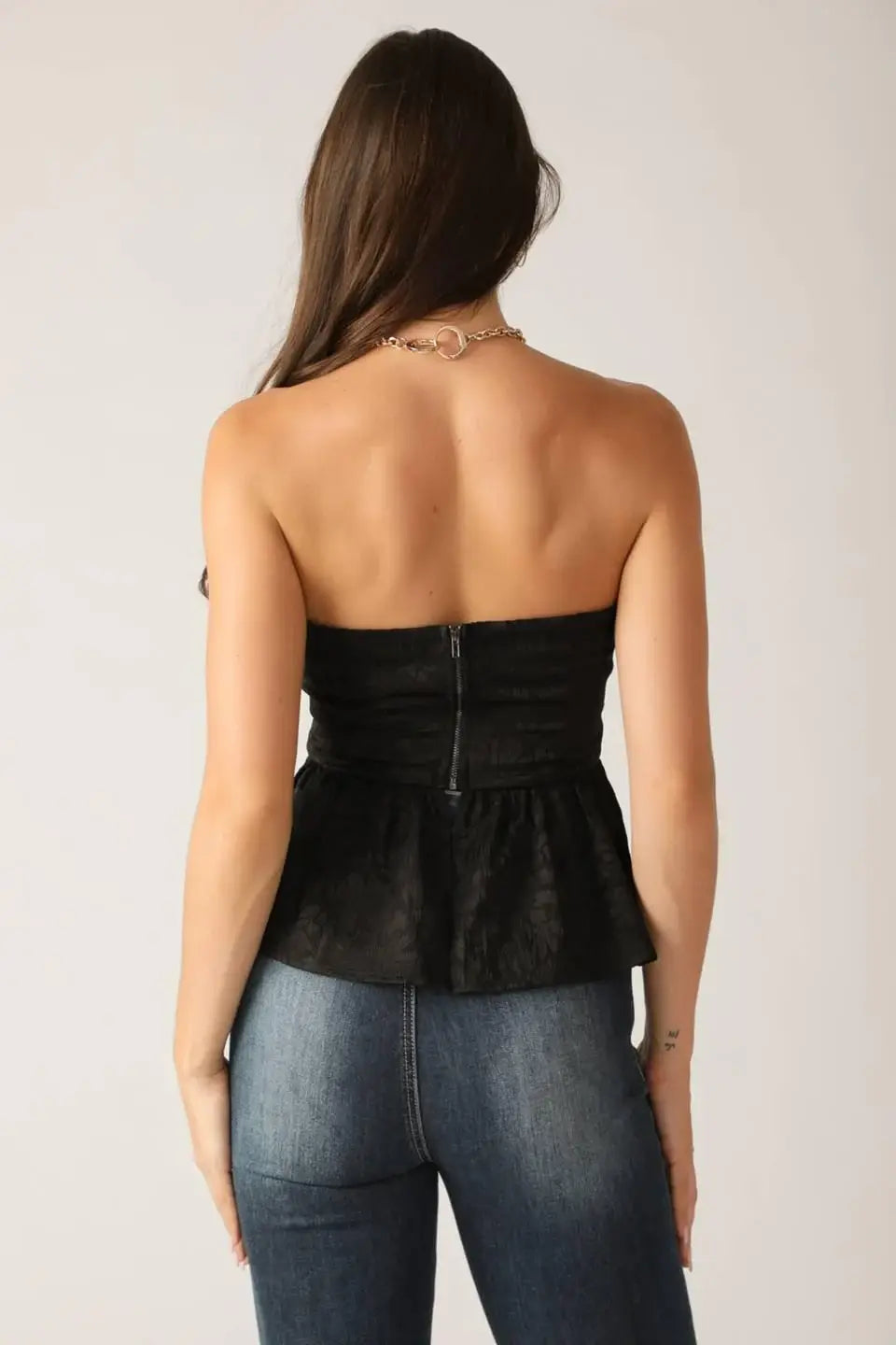 ELEGANT ESSENCE WOVEN TOP - Flying Tomato - Flyclothing LLC