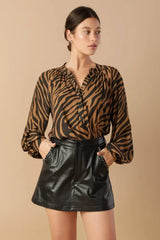LOVING MYSELF WOVEN TOP - Flying Tomato - Flyclothing LLC