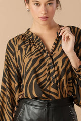 LOVING MYSELF WOVEN TOP - Flying Tomato - Flyclothing LLC