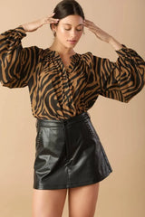 LOVING MYSELF WOVEN TOP - Flying Tomato - Flyclothing LLC