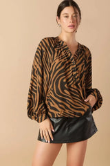 LOVING MYSELF WOVEN TOP - Flying Tomato - Flyclothing LLC
