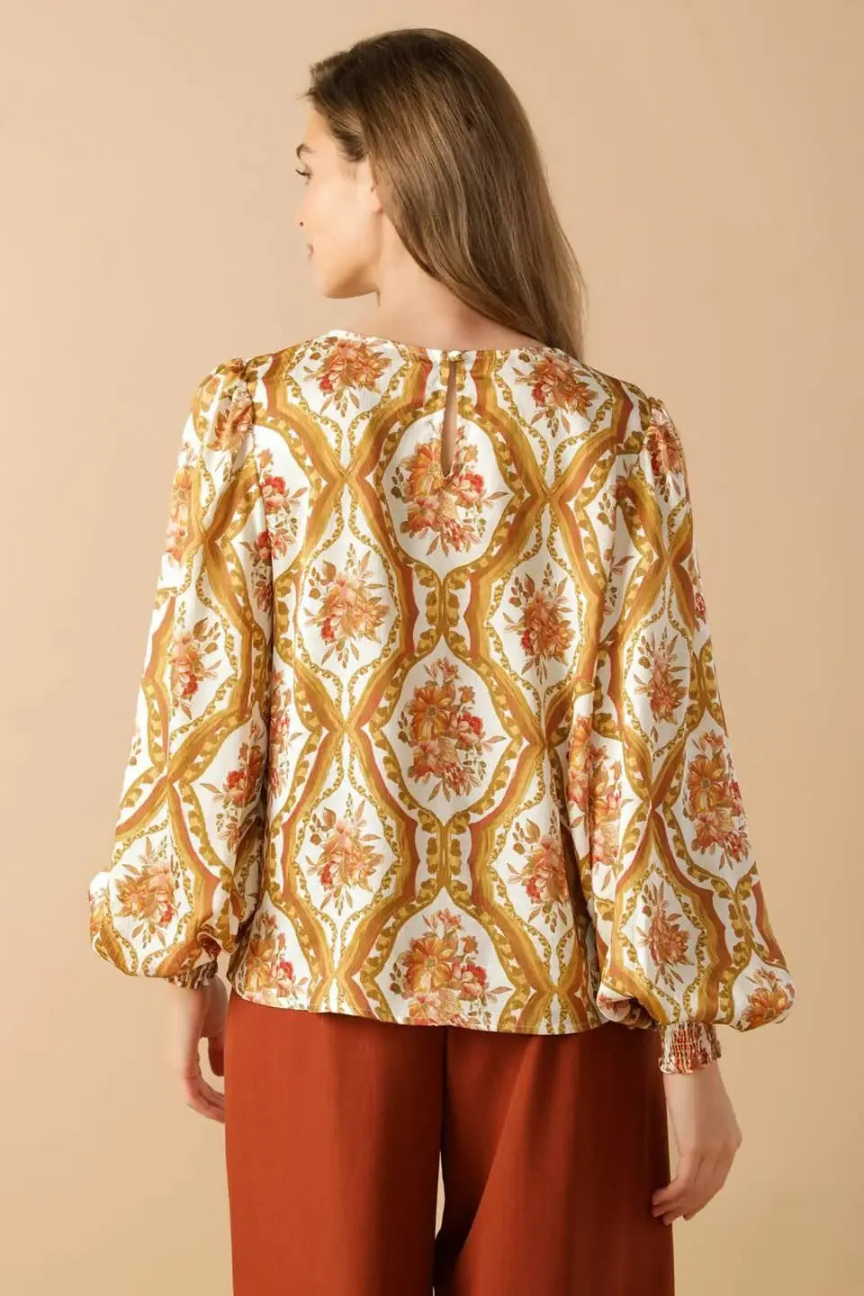 BE BETTER IVORY WOVEN TOP - Flying Tomato - Flyclothing LLC