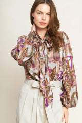 TRY AND TRY AGAIN WOVEN TOP - Flying Tomato - Flyclothing LLC