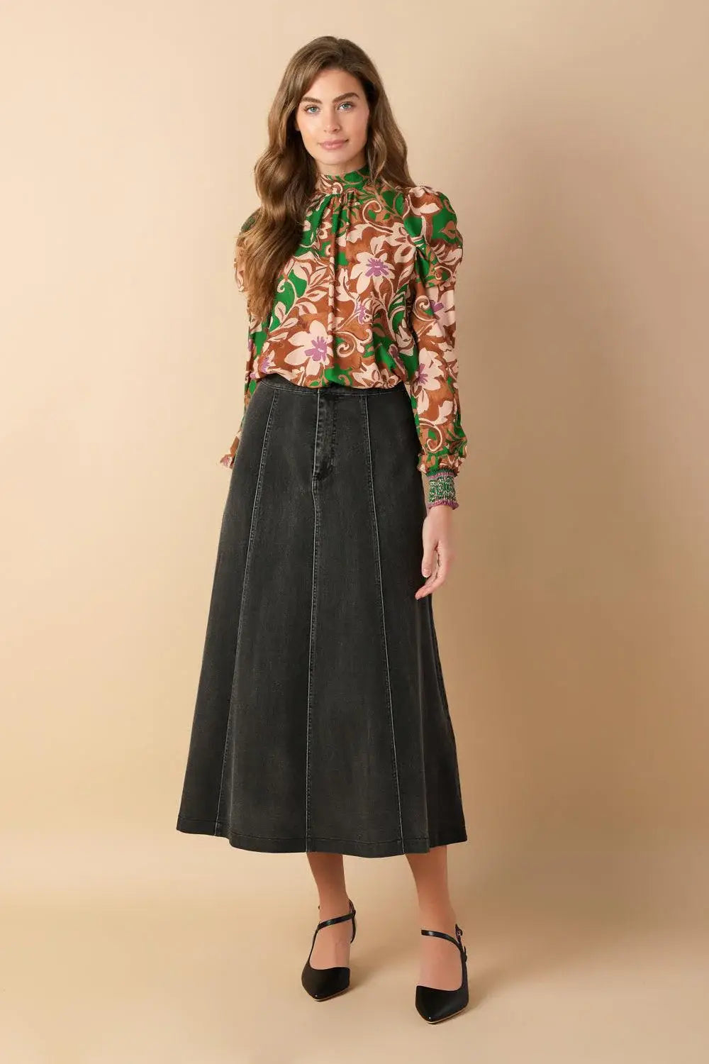 BREWED BLISS WOVEN TOP - Flying Tomato - Flyclothing LLC