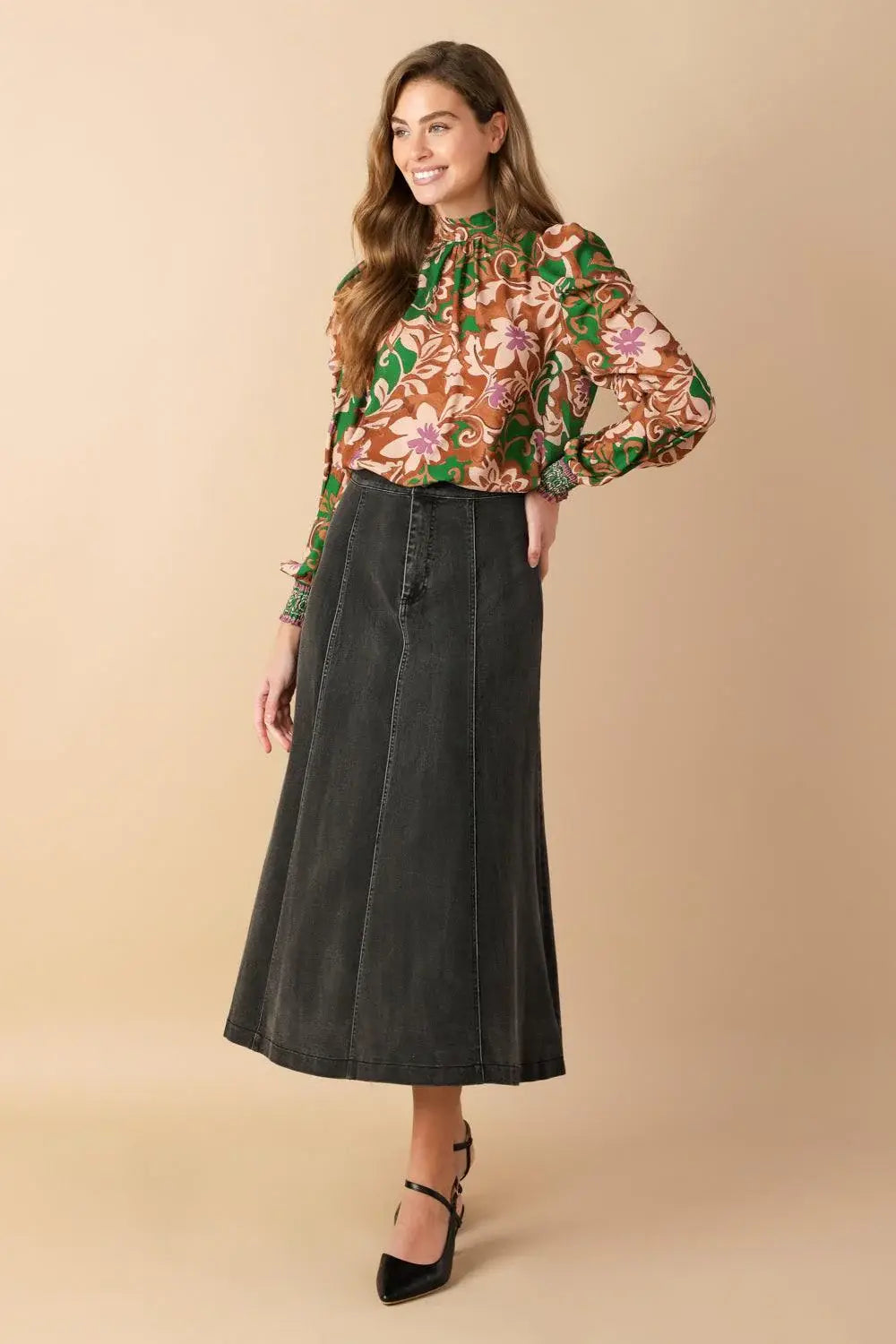 BREWED BLISS WOVEN TOP - Flying Tomato - Flyclothing LLC
