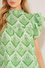 WANT YOU AROUND WOVEN TOP - Flying Tomato - Flyclothing LLC