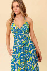 STUN LIKE ME NAVY WOVEN TOP AND PANT SET - Flying Tomato - Flyclothing LLC