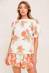 LOVELY DAYS IVORY WOVEN TOP - Flying Tomato - Flyclothing LLC