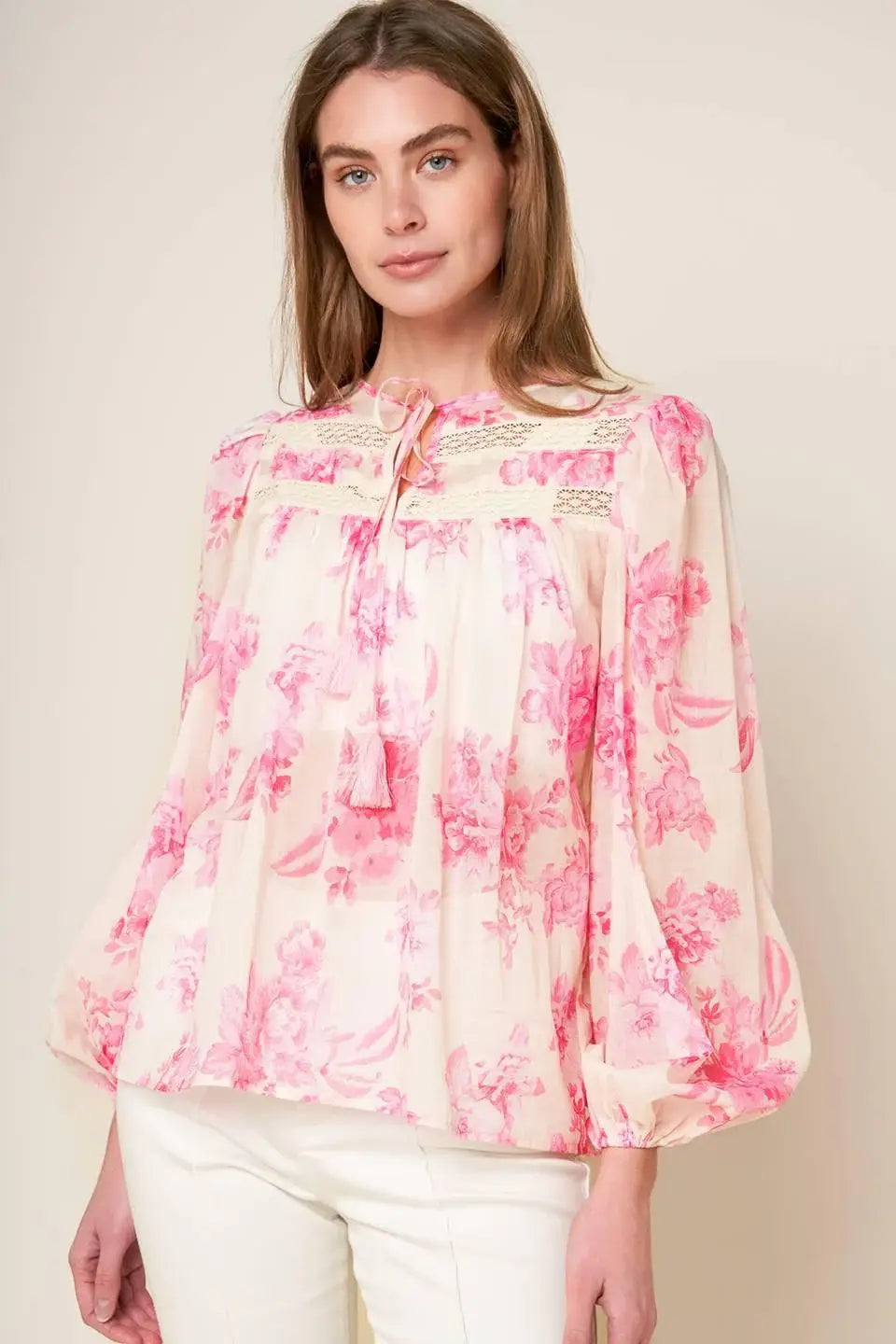LAGOON DAYDREAMS WOVEN TOP - Flying Tomato - Flyclothing LLC