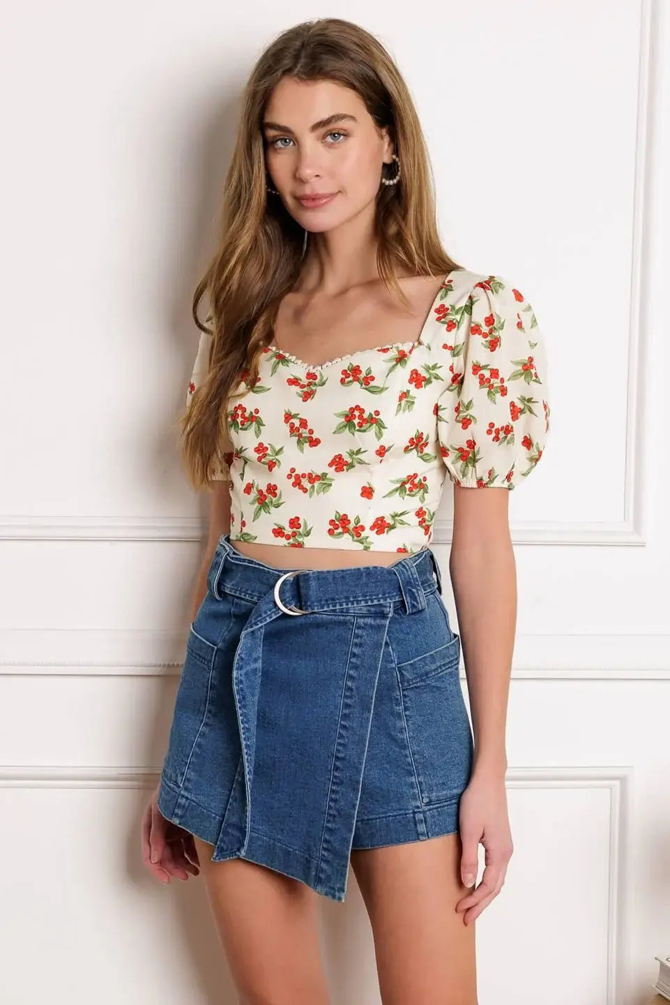 TRULY YOURS WOVEN TOP - Flying Tomato - Flyclothing LLC