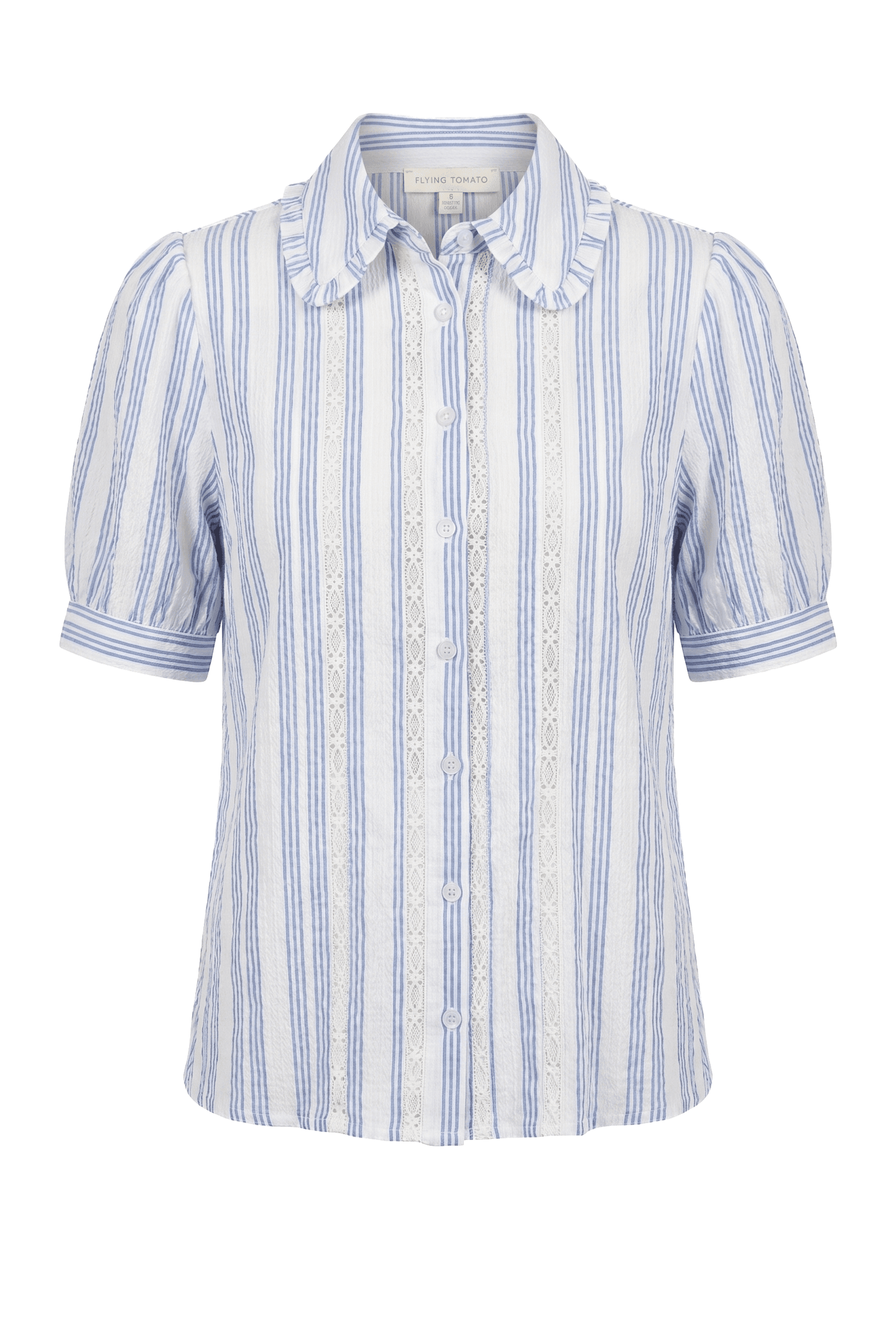 LOVE LETTERS WOVEN TOP - Flying Tomato - Flyclothing LLC