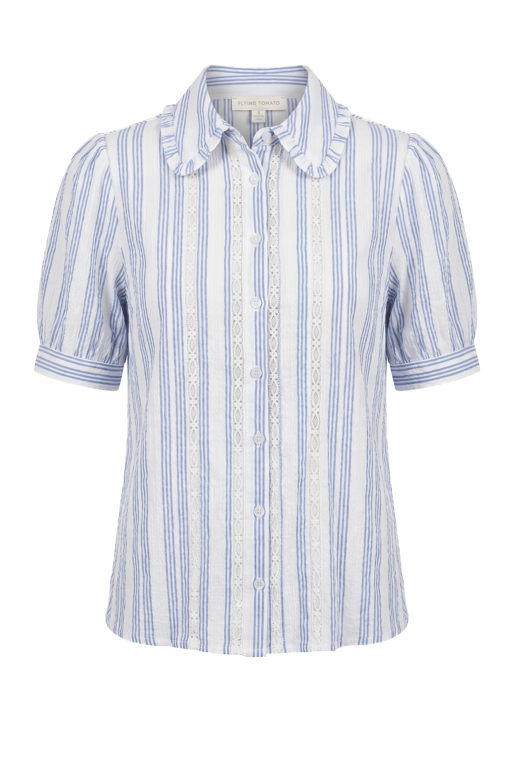 LOVE LETTERS WOVEN TOP - Flying Tomato - Flyclothing LLC