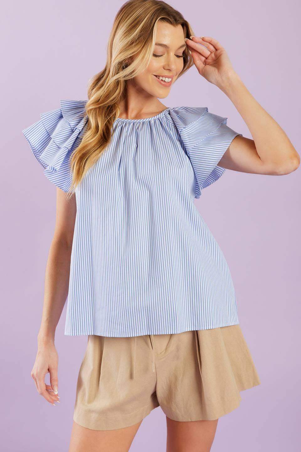 NEED YOU MORE WOVEN TOP - Flying Tomato - Flyclothing LLC