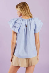 NEED YOU MORE WOVEN TOP - Flying Tomato - Flyclothing LLC