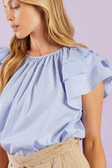 NEED YOU MORE WOVEN TOP - Flying Tomato - Flyclothing LLC