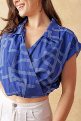 BRIGHT MOMENTS WOVEN TOP - Flying Tomato - Flyclothing LLC