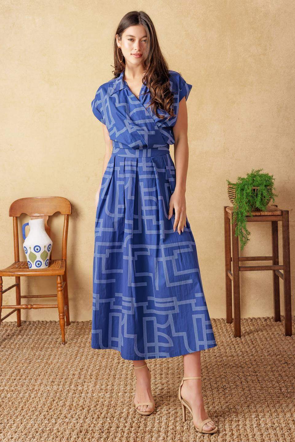BRIGHT MOMENTS WOVEN TOP - Flying Tomato - Flyclothing LLC