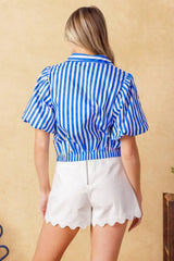 CITY CINDERELLA WOVEN TOP - Flying Tomato - Flyclothing LLC