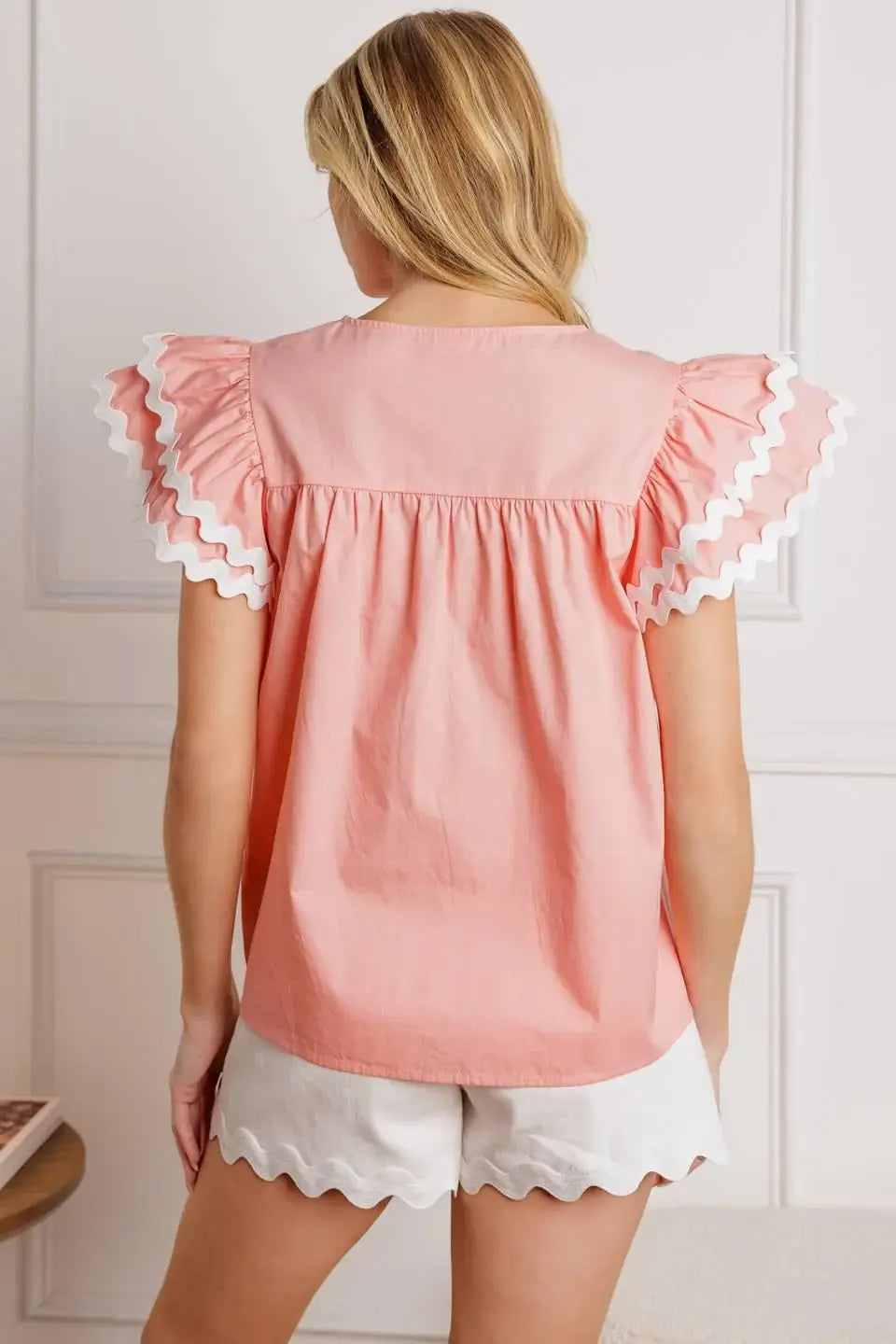 FEEL THE RUSH WOVEN TOP - Flying Tomato - Flyclothing LLC