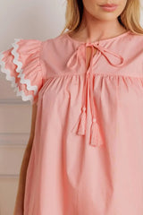 FEEL THE RUSH WOVEN TOP - Flying Tomato - Flyclothing LLC