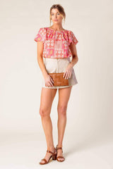 WHERE TO NEXT WOVEN TOP - Flying Tomato - Flyclothing LLC