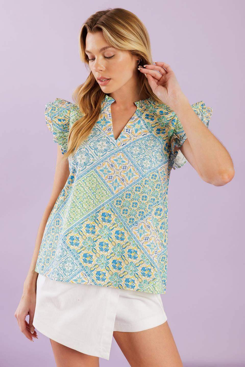 KNOW ME SO WELL WOVEN TOP - Flying Tomato - Flyclothing LLC