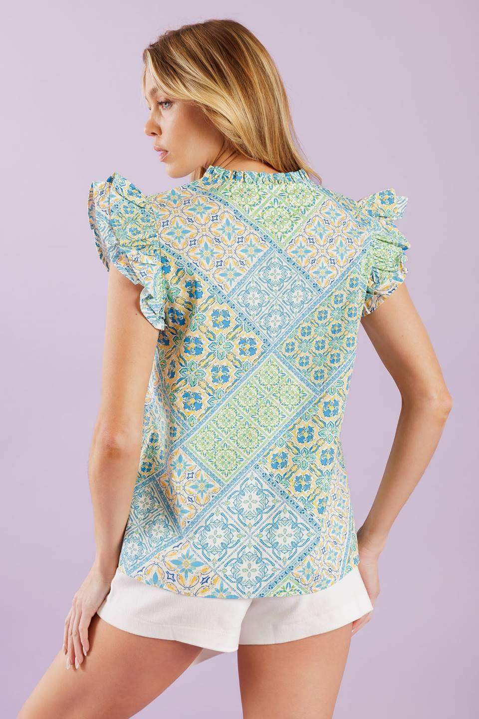 KNOW ME SO WELL WOVEN TOP - Flying Tomato - Flyclothing LLC