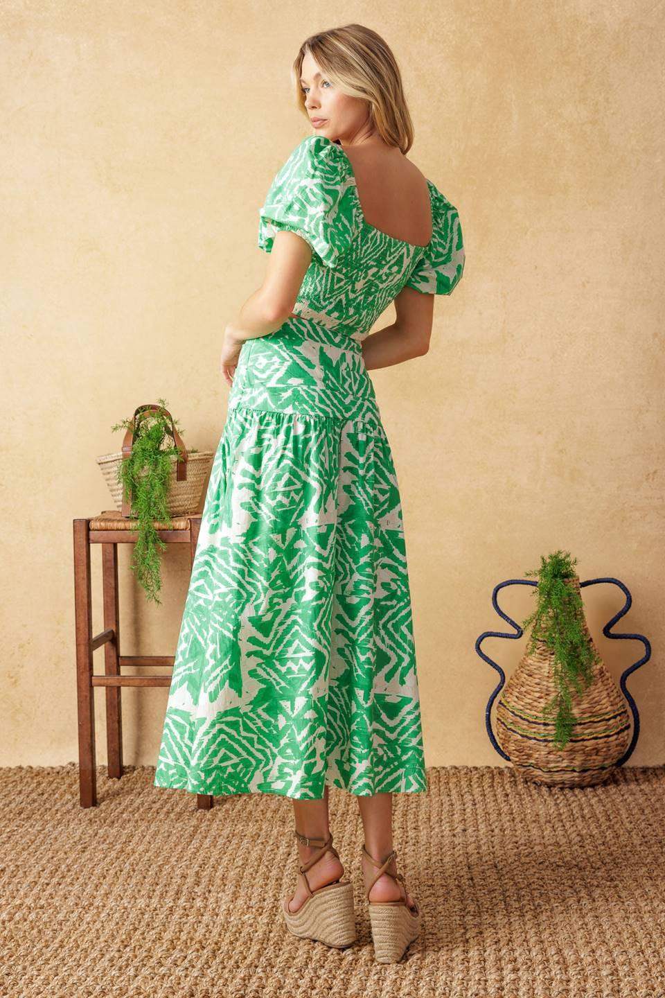 DESTINED FOR MORE WOVEN TOP AND SKIRT SET - Flying Tomato - Flyclothing LLC