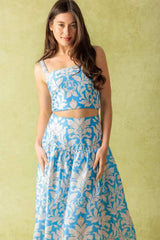 LITTLE MOMENTS WOVEN TOP AND SKIRT SET - Flying Tomato - Flyclothing LLC
