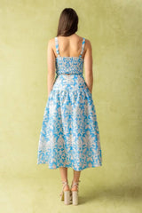 LITTLE MOMENTS WOVEN TOP AND SKIRT SET - Flying Tomato - Flyclothing LLC