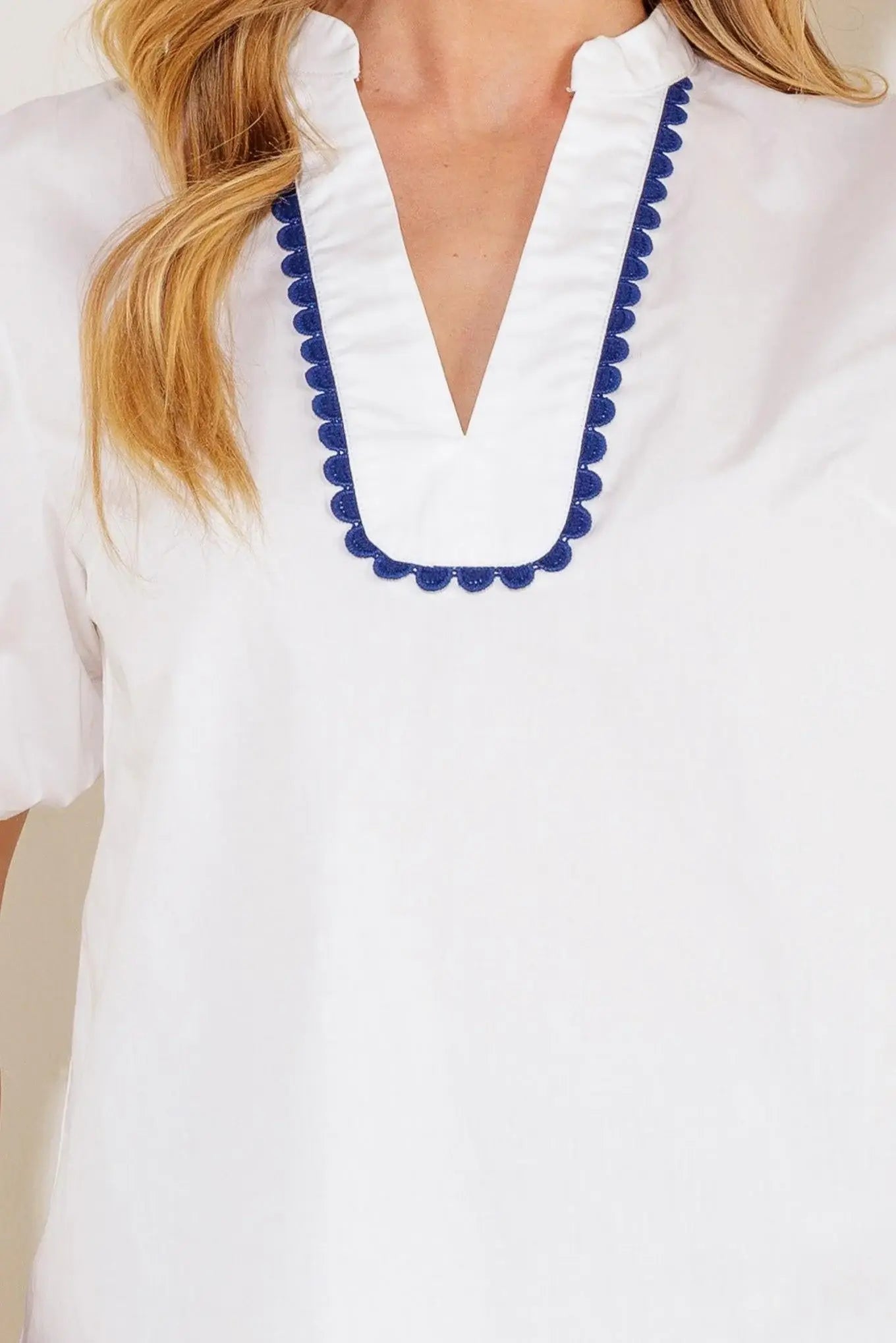 HIGH STANDARDS WOVEN TOP - Flying Tomato - Flyclothing LLC