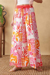 OVER YOU AGAIN WOVEN TOP AND PANT SET - Flying Tomato - Flyclothing LLC
