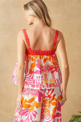 OVER YOU AGAIN WOVEN TOP AND PANT SET - Flying Tomato - Flyclothing LLC