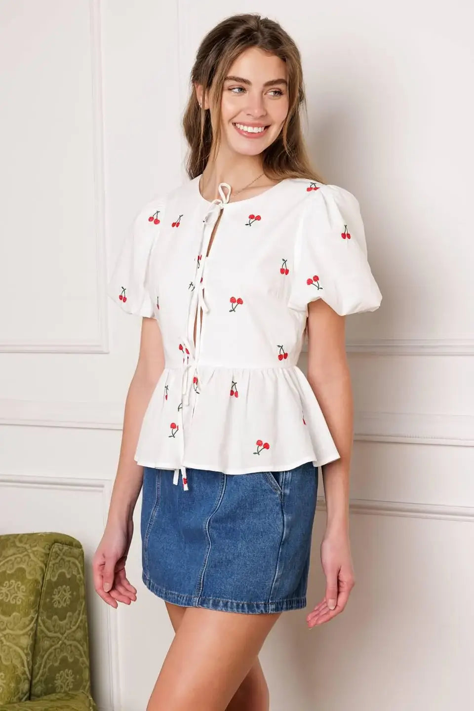 CLOSER THAN EVER WOVEN TOP - Flying Tomato - Flyclothing LLC