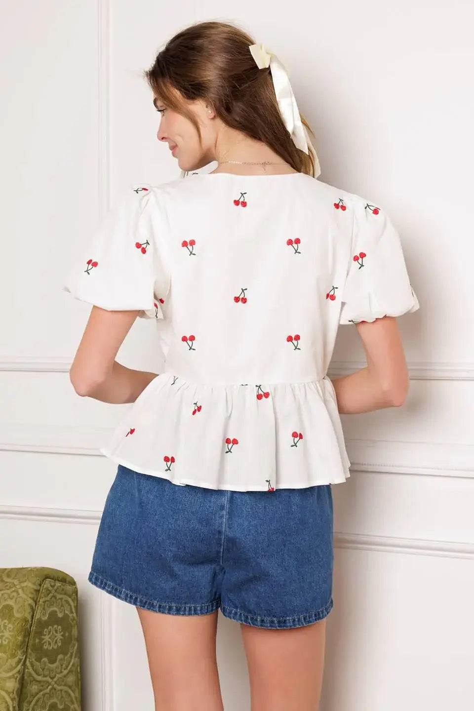 CLOSER THAN EVER WOVEN TOP - Flying Tomato - Flyclothing LLC