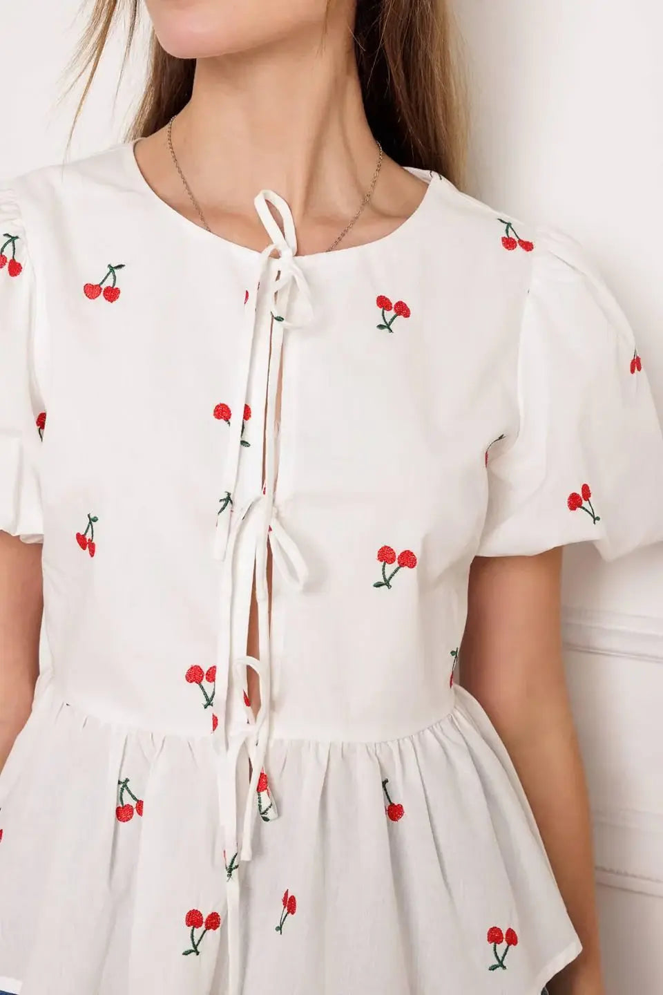 CLOSER THAN EVER WOVEN TOP - Flying Tomato - Flyclothing LLC