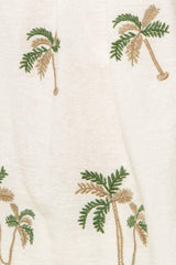 TERRIFIC TIMING IVORY WOVEN TOP AND PANT SET - Flying Tomato - Flyclothing LLC