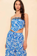 SPARKING INSPIRATION WOVEN TOP AND PANT SET - Flying Tomato - Flyclothing LLC