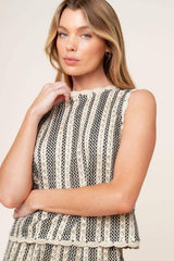 ALL IN DUE TIME CROCHET LACE TOP AND SHORTS SET - Flying Tomato - Flyclothing LLC