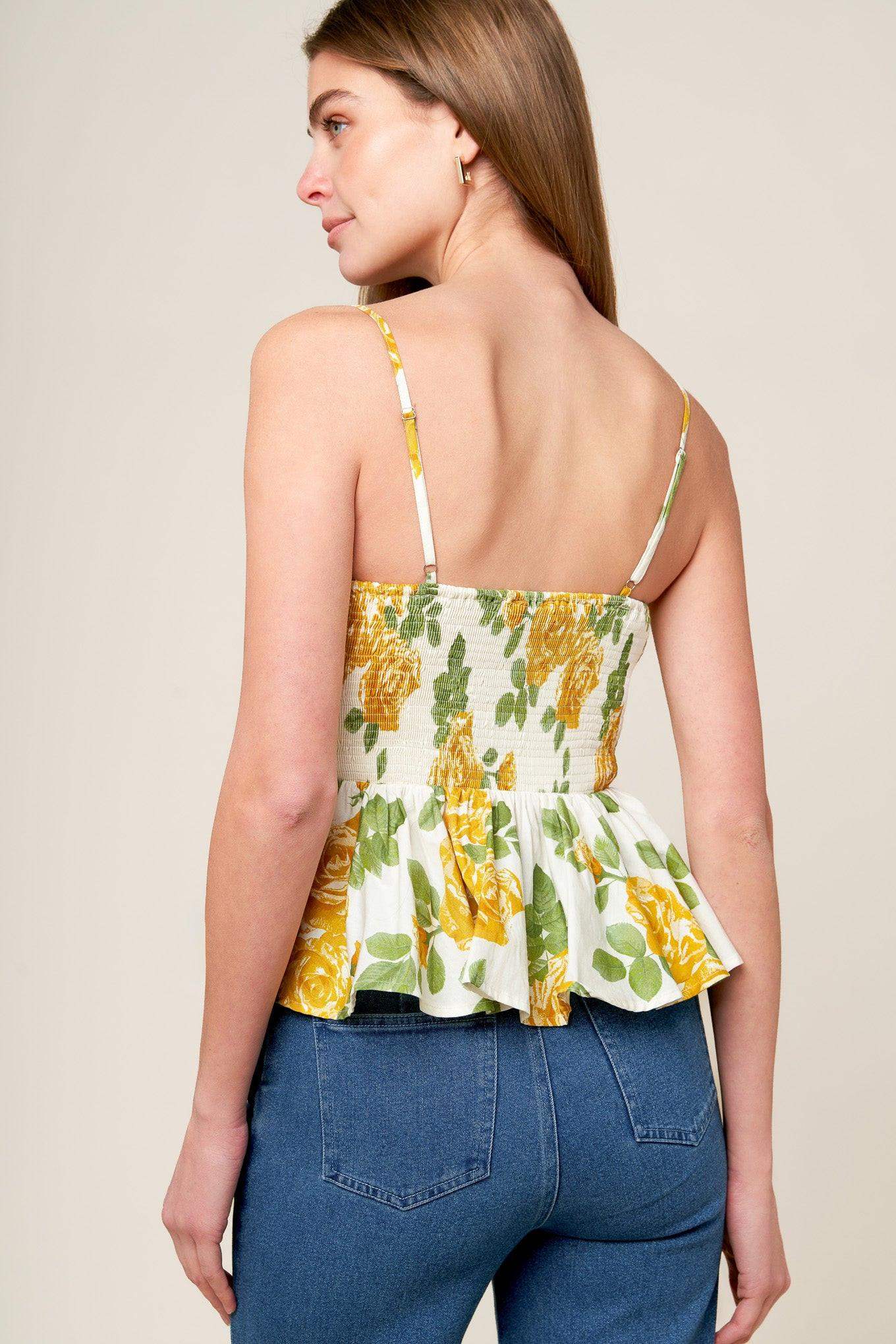 EVERY SUNDAY CREAM WOVEN TOP - Flying Tomato - Flyclothing LLC